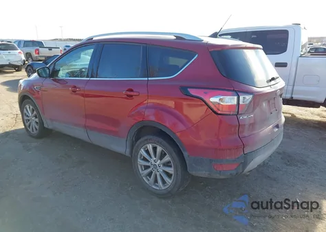 2018 Ford Escape Titanium from USA, damaged, VIN 1FMCU9J98JUD62151